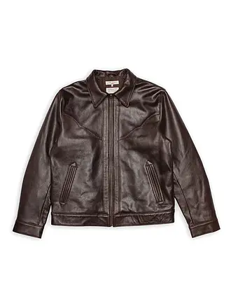 NUDIE JEANS | Lederjacke JOPPE WESTERN | 